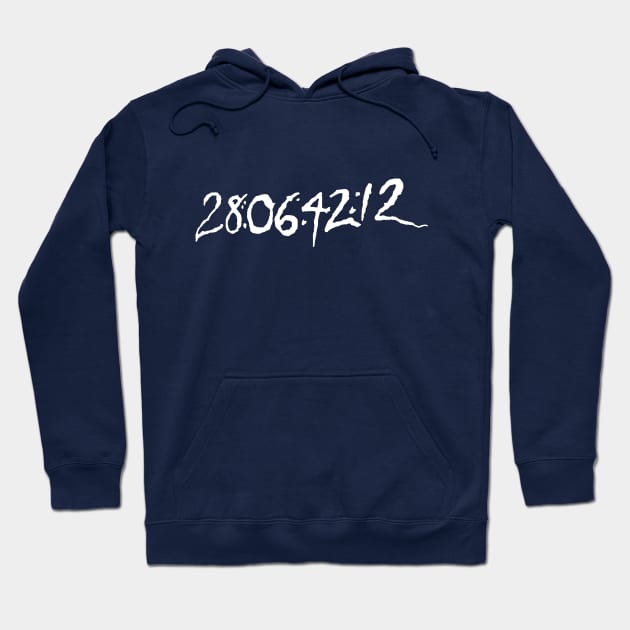 Donnie Darko Numbers Hoodie by RedYolk